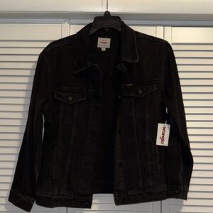 Wrangler Black Denim Jacket